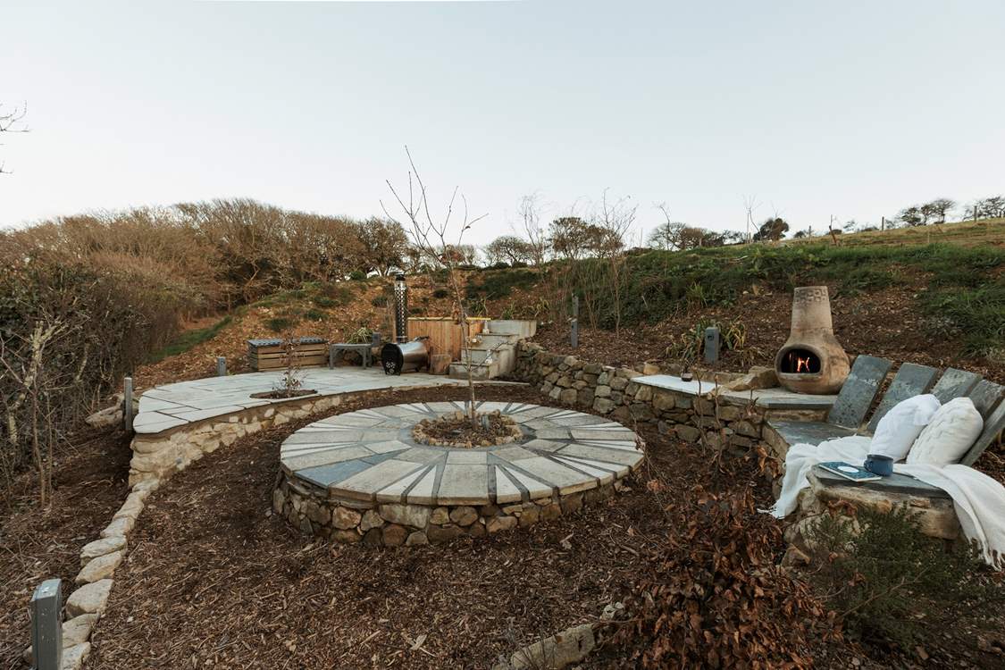 The outdoor space allows you to enjoy your beautiful surroundings whatever time of the day.