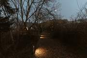 The carefully lit path leading up to your chosen hideaway.