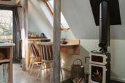 The all important wood-burner for those cosy nights in.