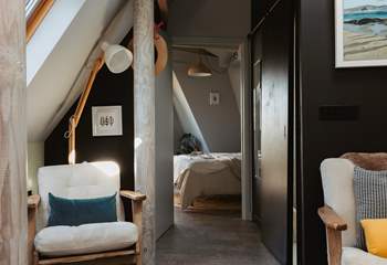 The flow throughout the treehouse is effortless.
