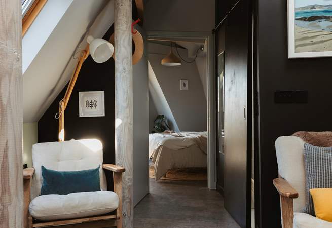 The flow throughout the treehouse is effortless.