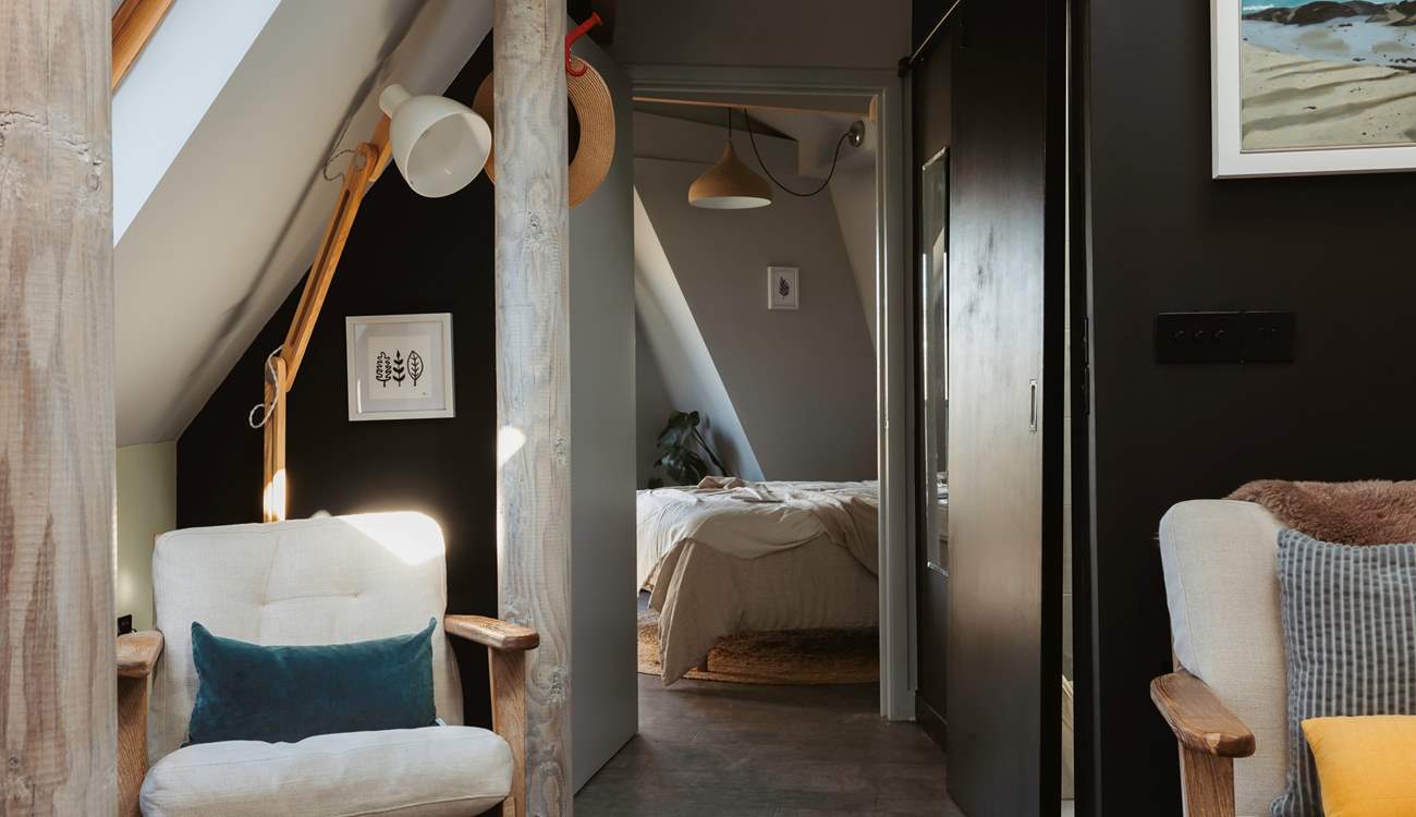 The flow throughout the treehouse is effortless.