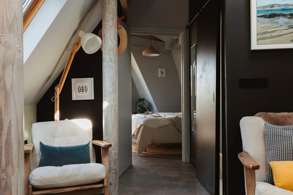 The flow throughout the treehouse is effortless.