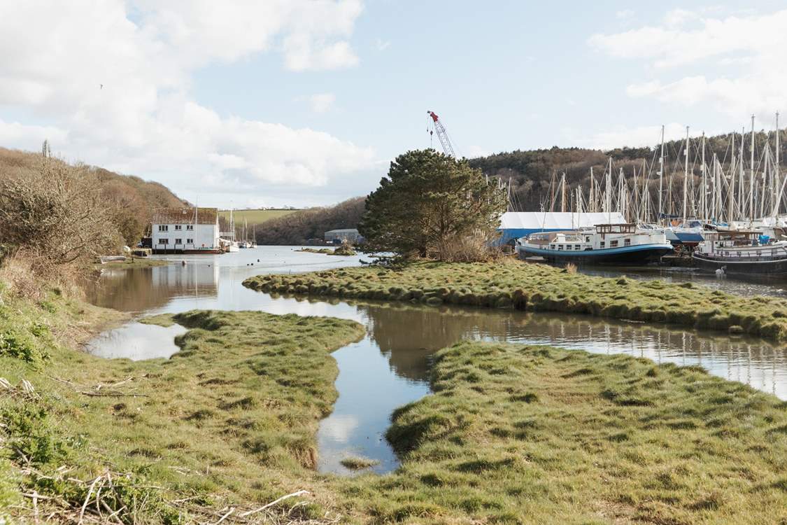 Head down to Gweek, where you will find the start of the Helford river - perfect for the water seekers.