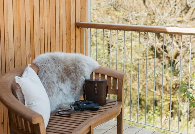 Spend leisurely mornings watching the birds.