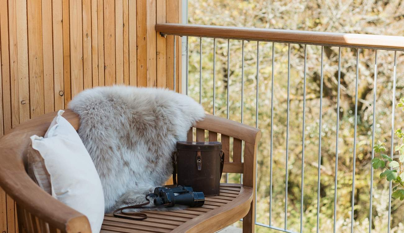 Spend leisurely mornings watching the birds.
