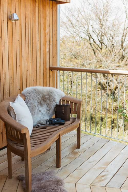 Spend leisurely mornings watching the birds.