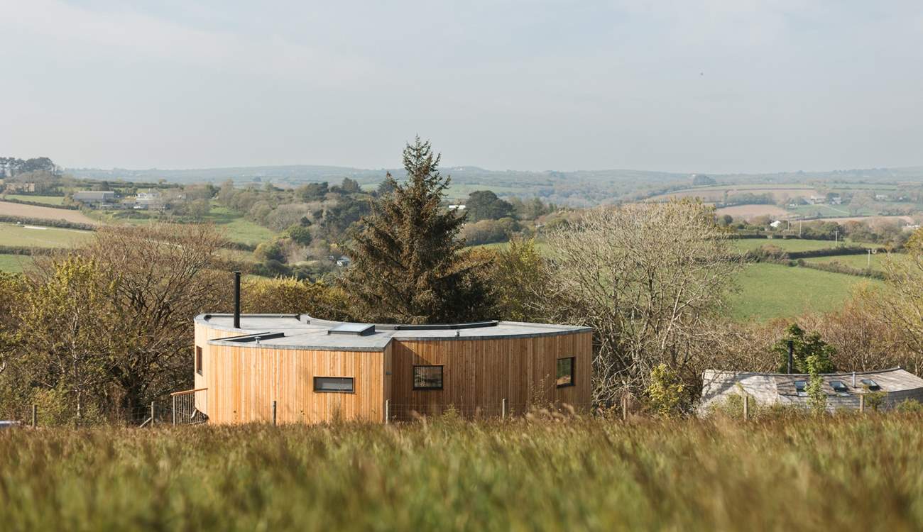 Nestled in the Cornish countryside. 