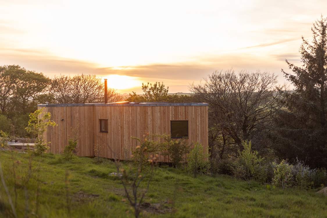 An enchanting Cornish hideaway with treetop views that stretch to the horizon.