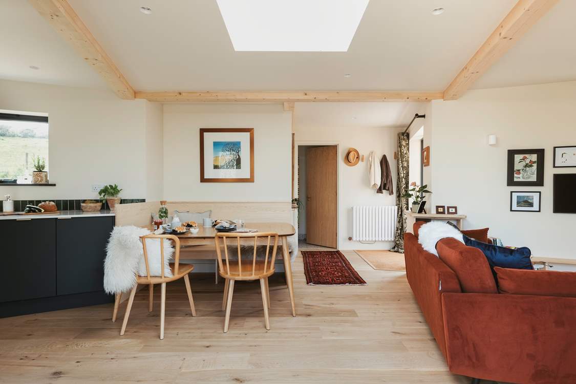 Gorgeous interiors featuring earthy tones and natural textures that echo the world outside.