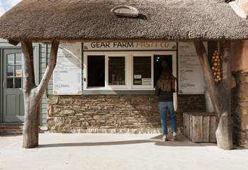 Gear Farm is a short drive from your hideaway.