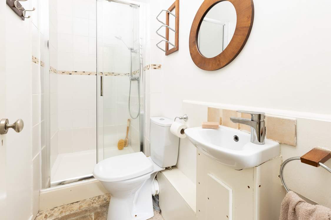 There is a shower-room on the ground floor.