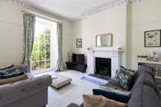The sitting-room has so many beautiful touches.