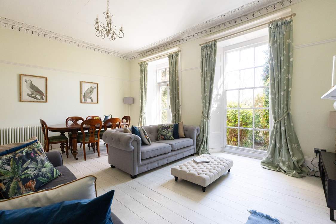 The sitting-room is just beautiful.