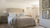 Relax and unwind in this gorgeous bedroom.