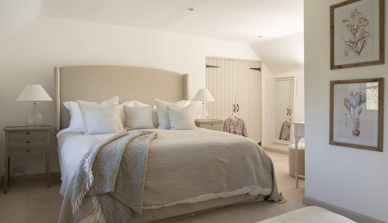 Relax and unwind in this gorgeous bedroom.