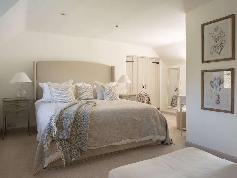 Relax and unwind in this gorgeous bedroom.