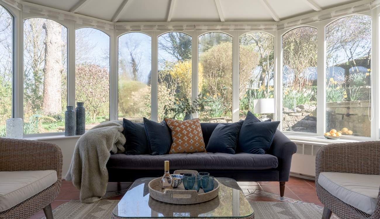 Take some time out to sit and enjoy the sunshine.