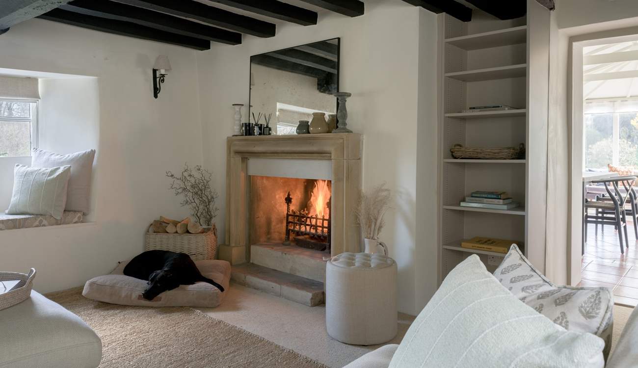 Who gets pride of place by the fire?