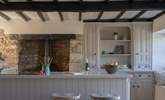 There is even a wood-burner in the kitchen, just look at that inglenook fireplace.  - Thumbnail Image