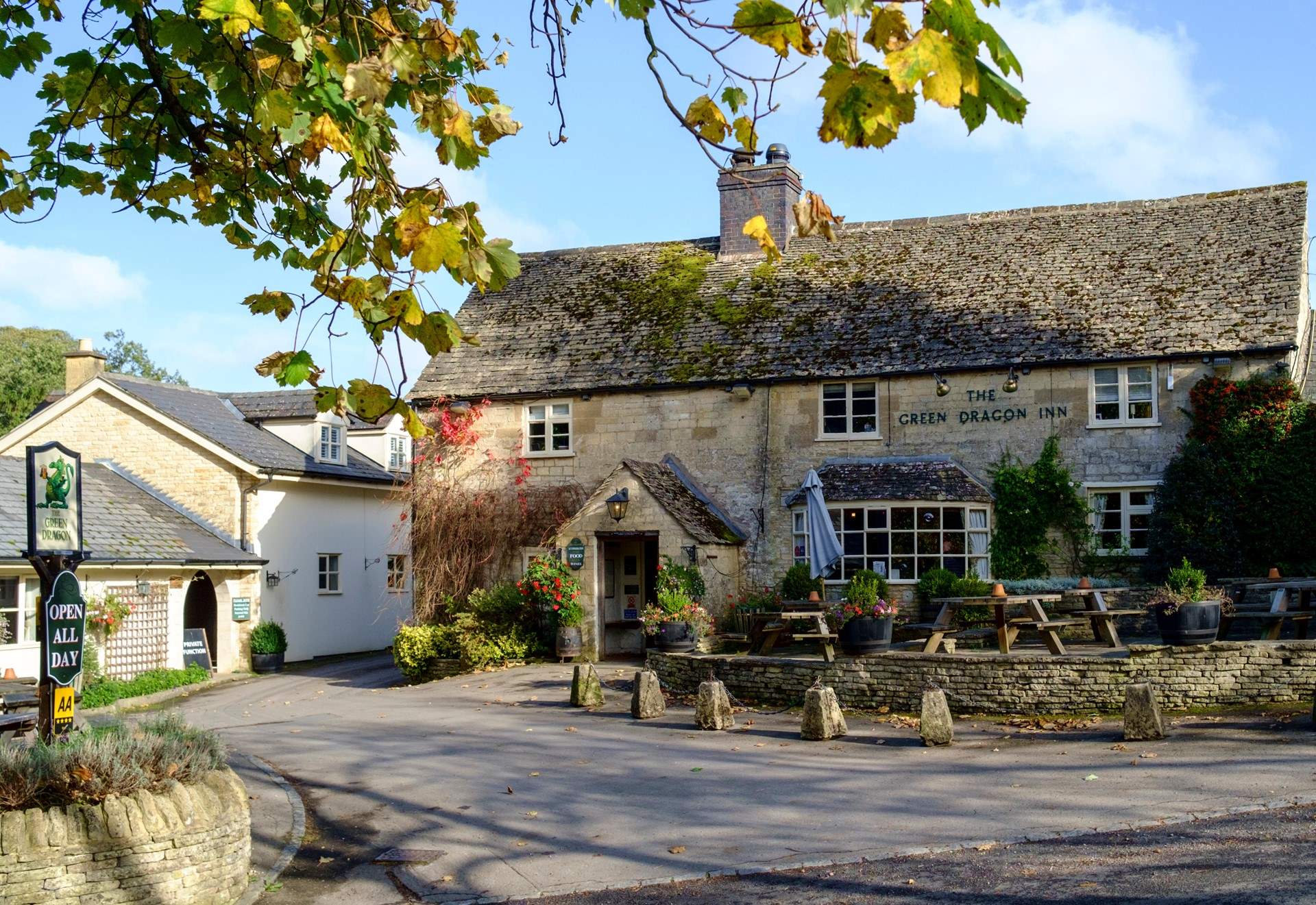 The local pub is a fantastic place for supper.