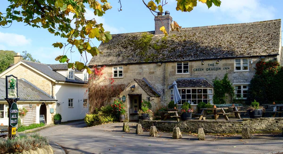 The local pub is a fantastic place for supper.
