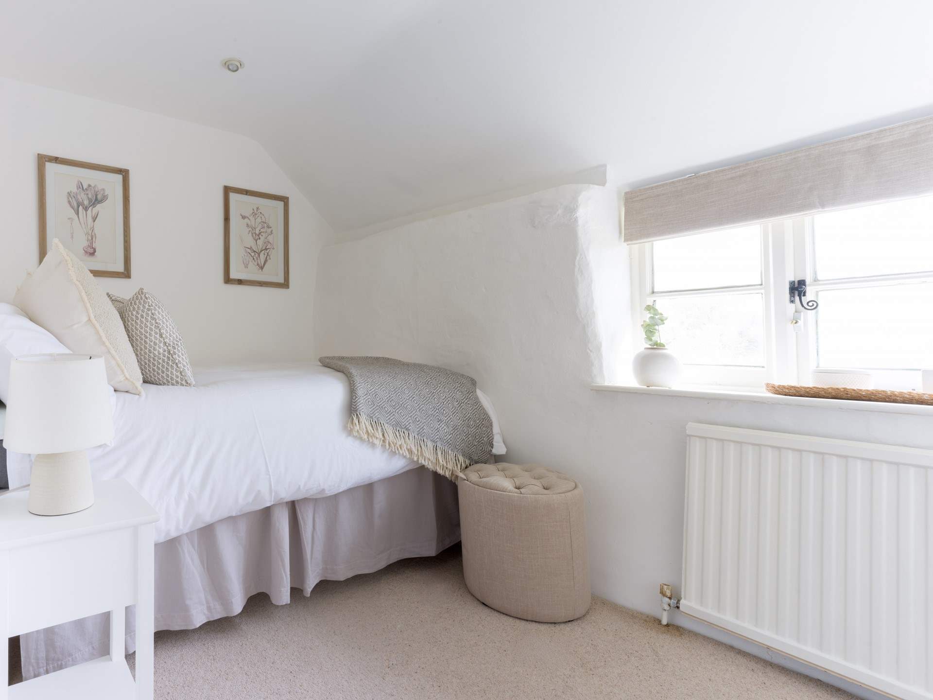 Single bedroom, a haven just for one. 