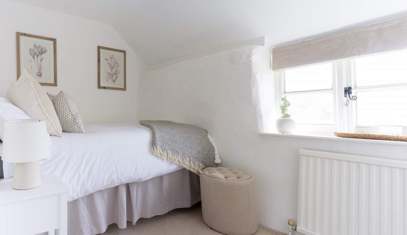 Single bedroom, a haven just for one. 