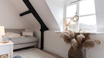 Curl up with a good book in the snug..