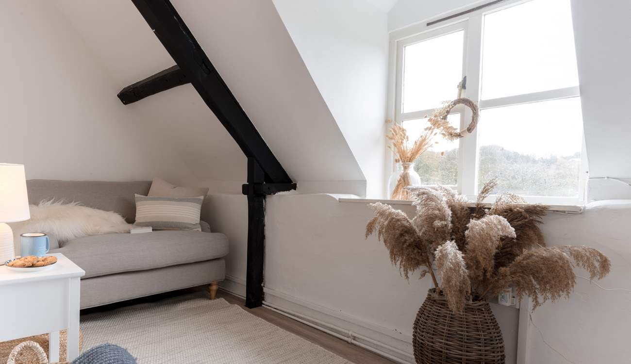 Curl up with a good book in the snug..