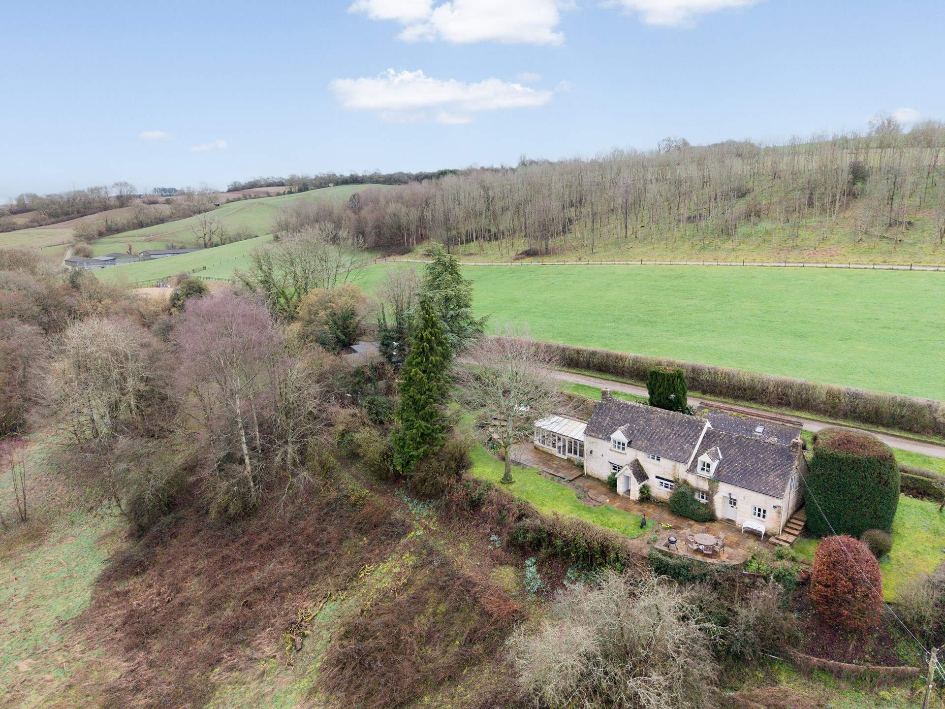 Peace and tranquillity in the heart of the countryside. 