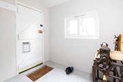 The utility-room is a great space for muddy boots.