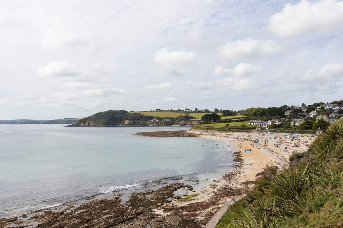 Gyllyngvase beach in Falmouth is worth a visit with a great restaurant, beach cafe and paddleboard hire on offer and of course a beach sauna too.