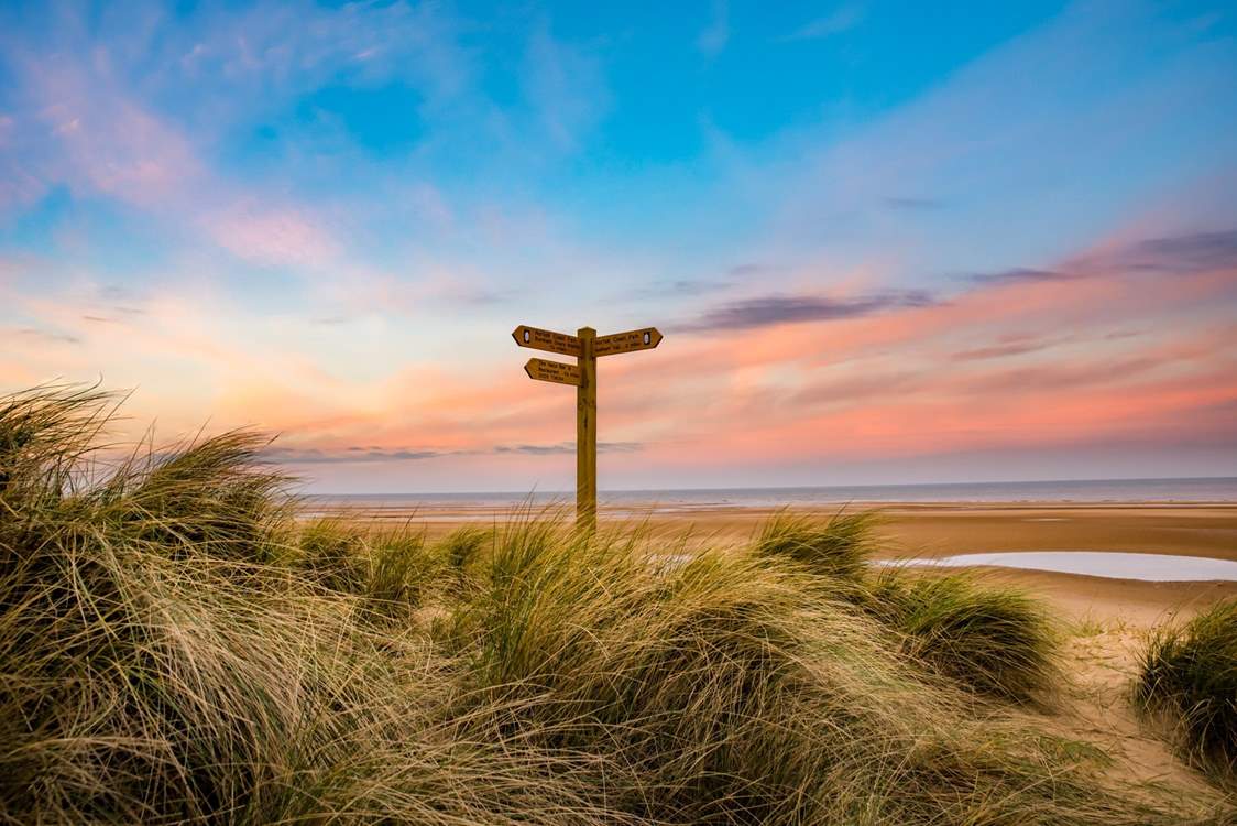 Explore the many coastal paths, which way shall we go today?