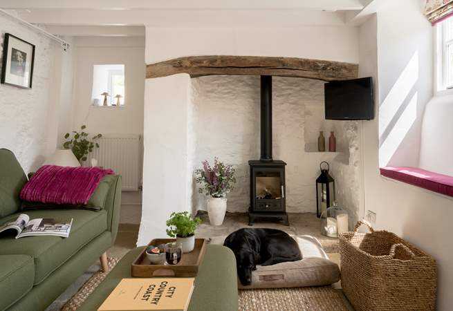 It's a cosy space for all the family. 