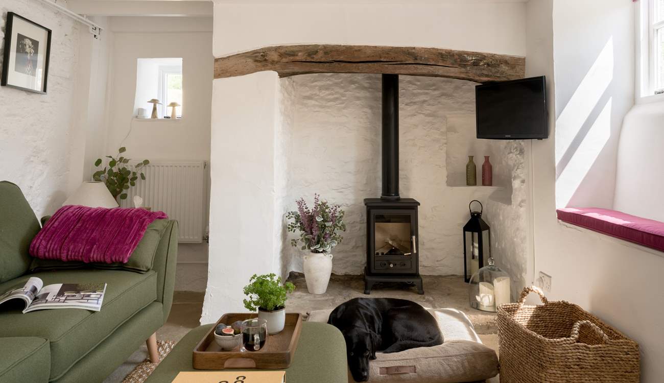 It's a cosy space for all the family. 