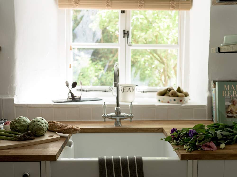 It's a lovely stylish kitchen to create memorable meals.