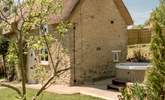 Luxuriate in the hot tub when you stay at 2 Old Turnpike Cottages. - Thumbnail Image