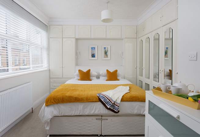 There is plenty of light and storage in this property.