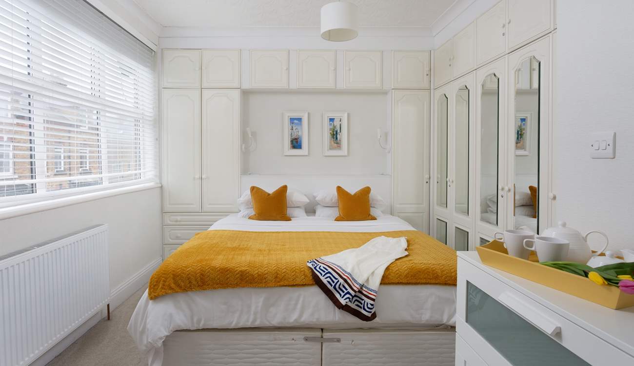 There is plenty of light and storage in this property.