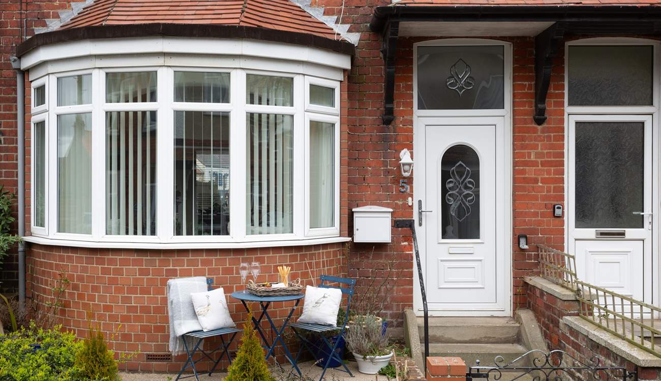 Sit outside and take in the refreshing sea air.