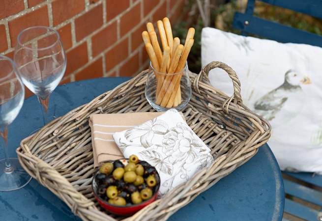 ... and some nibbles.