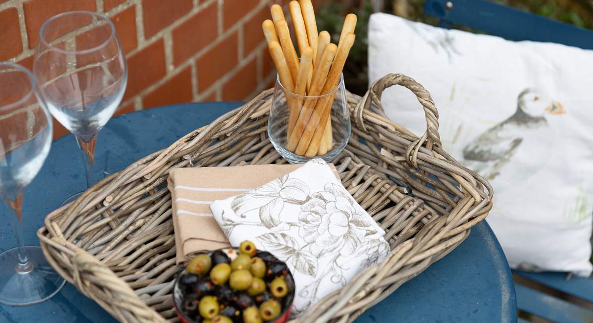 ... and some nibbles.