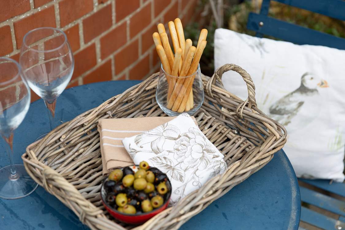 ... and some nibbles.