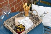 ... and some nibbles.
