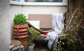 Peace and quiet in the rear courtyard. - Thumbnail Image