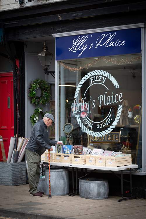 Plenty of independent shops to visit in the town.