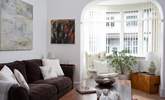 Light floods in they the bay window. - Thumbnail Image