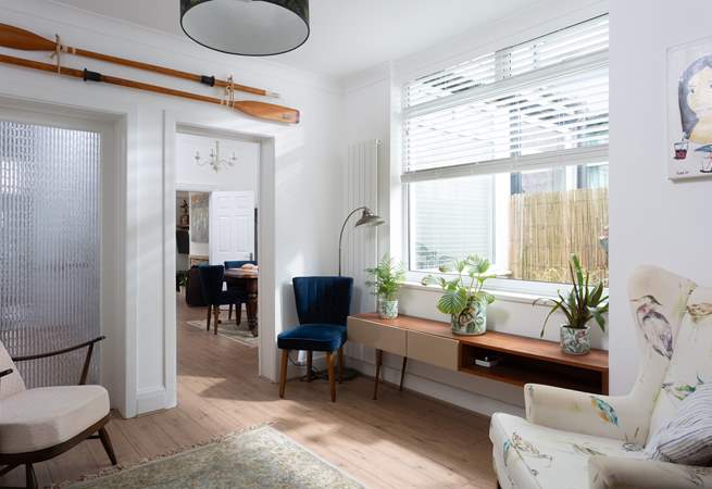 There are lovely touches throughout the cottage.