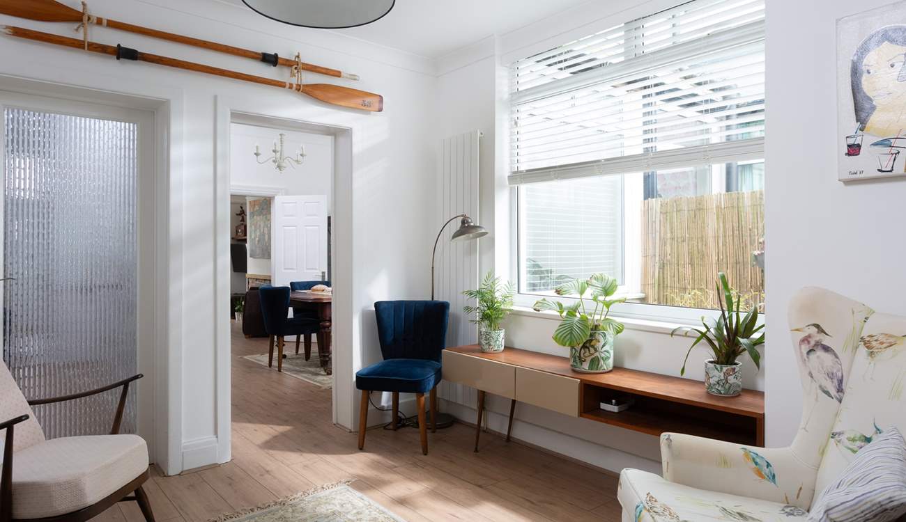 There are lovely touches throughout the cottage.